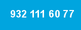 932 111 60 77 932 111 60 77
